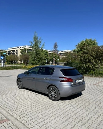 Peugeot 308 cena 37300 przebieg: 198986, rok produkcji 2014 z Kielce małe 106